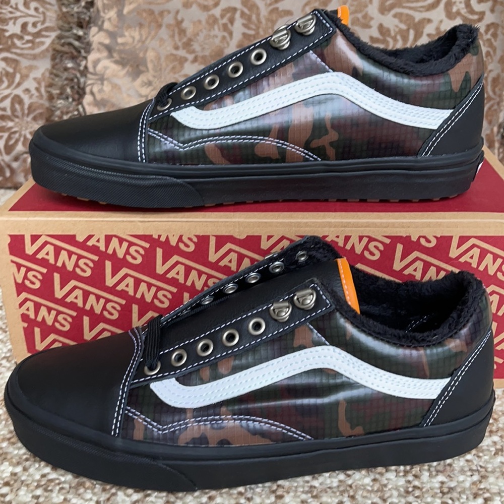 Vans Old Skool Mte Black/Camo Men’s - Picture 2 of 16
